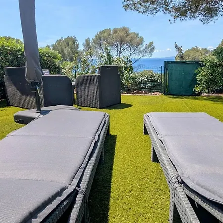 Seazen Break - Climatise, Jardin, Vue Mer, Piscine Saint-Raphaël